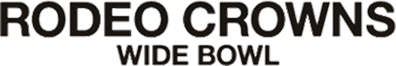 RODEO CROWNS WIDE BOWL